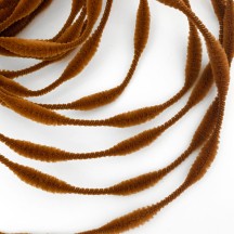 Petite 2-1/2" Bump Chenille for Beards and Arms in Light Brown ~ 1 yd. (15 bumps)